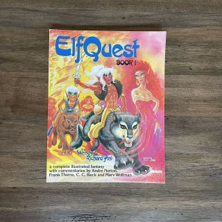 Elfquest Book 1 By Wendy & Richard Pini - Complete Illustrated Fantasy Book Rpg