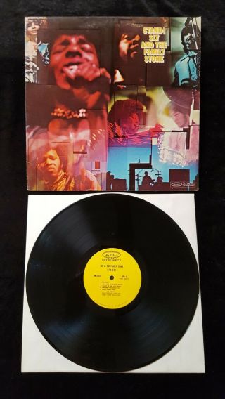 Stand Sly And The Family Stone Lp Vinyl 1969 Epic Records Bn26456 Soul Vg/nm -