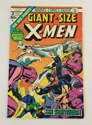 Giant Size X - Men 2,  Nov 1975,  Vfn,  51 Pgs Neal Adams Reprints (mark 