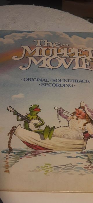 Vintage.  Rare.  33 Lp Soundtrack The Muppet Movie.  1979.