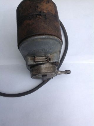 Vintage Bosch Single Cylinder Motorcycle Horseshoe Magneto Good Spark.  Type Ze1