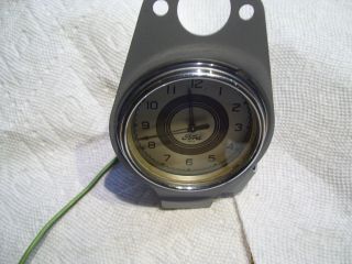 1937 Vintage Ford electric dash clock in good. 4