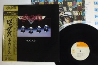 Aerosmith Rocks Cbs/sony 25ap 78 Japan Obi Vinyl Lp
