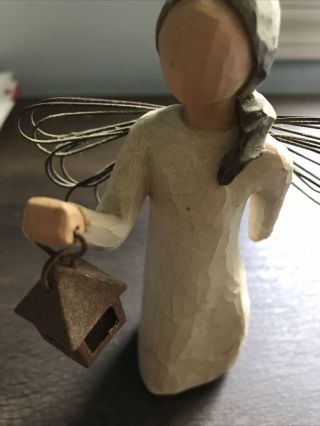 Willow Tree® Angle of Hope Figurine - girl with bronze lantern EUC 2