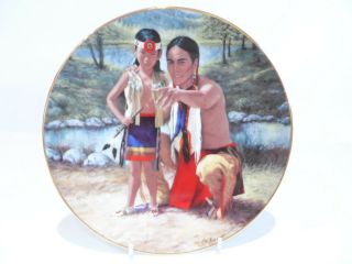 Hamilton Native Americans Proud Indian Families Sounds Of The Forest Plate