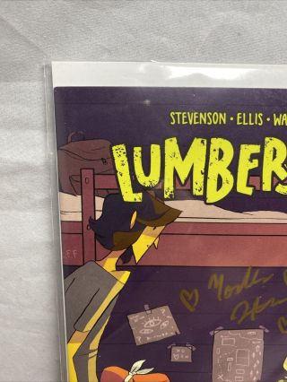 Lumberjanes issue 3 Signed Noelle Stevenson 2