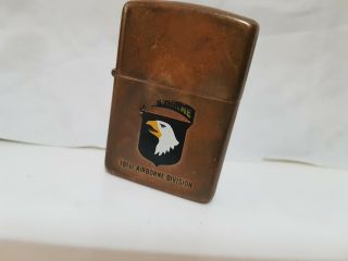 Zippo Lighter 101st Airborne Division Vintage