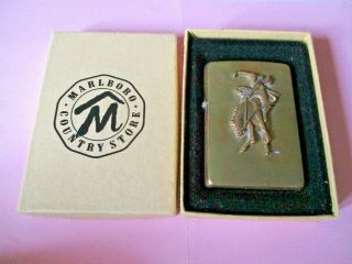Zippo Lighter Marlboro Country Store With Papers