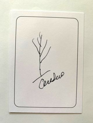 Cerebus Trading Card Art Dave Sim Sketchagraph High Society Bunny Tree