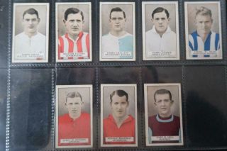 Gallahers Famous Footballers Brown Back 1926 42/50 V Good - Exce See All Photo 