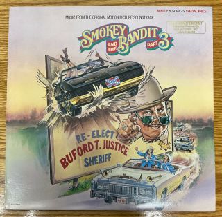 Soundtrack Lp Smokey And The Bandit Part 3 Vg,  Promo