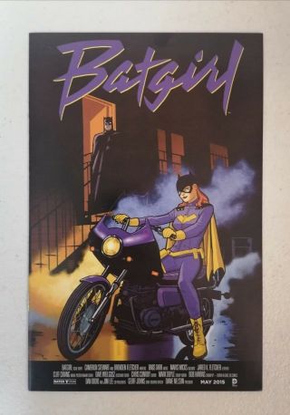 Batgirl 40 Purple Rain Homage Variant Cover