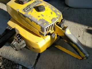 Vintage McCulloch 7 - 10 Automatic Gas Chainsaw 3
