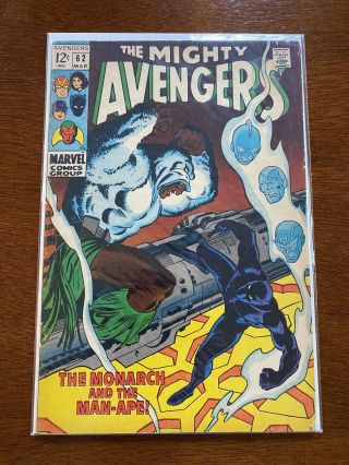 Avengers 62 (first Appearance Of Man - Ape,  Vg/fn)