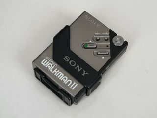 Vintage Sony Walkman Personal Cassette Tape Player Wm - Ii 2 Made In Japan