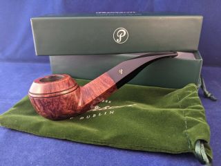 Peterson Aran Smooth 80s.  Fishtail.  Estate Pipe.  Made In Ireland.  Briar.