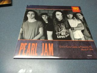 Pearl Jam - Live At Civic Center 1994,  Import 180g 2lp Color Vinyl Gatefold