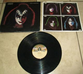 Kiss Gene Simmons 1978 Lp Vinyl Record Nblp 1720 Casablanca Solo No Poster