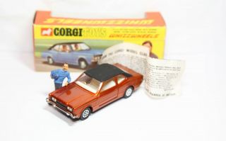 Corgi 313 Ford Cortina Gxl Graham Hill In Its Box - Near 1970