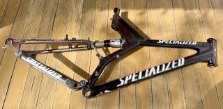 Vintage Specialized S - Fsr Full Suspension Mountain Bike Frame Fox Float