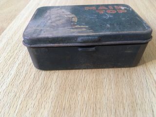 Main Top Tobacco Tin Antique 1930s 30s Vintage Australian Collectible Box Case 2