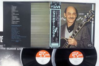 Joe Pass Jazz Guitar Clonoc Live Pablo Live 50mj 3530,  1 Japan Obi Vinyl 2lp