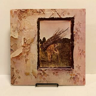 Led Zeppelin - Iv (4) Zoso (lp Vinyl Record) G,  /vg | 1971,  Atlantic Sd 19129