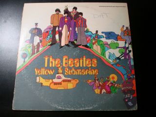 The Beatles Yellow Submarine Lp Record Apple