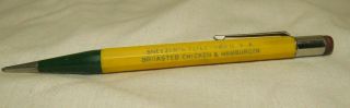 Sneezers Snack Shop Green Bay Packers Mechanical Pencil Vtg Vince Lombardi