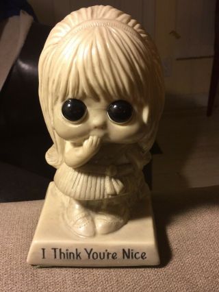 Vintage Russ & Wallace Berrie “i Think You’re Figurine Statue 1970s
