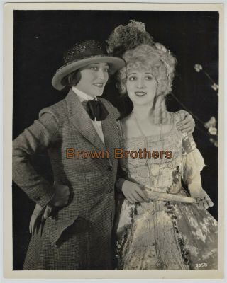 Vintage 1920s Silent Film Stars Mabel Normand & Pauline Frederick Benefit Photo