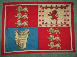 Vintage British Flag - Royal Standard Of The United Kingdom Flag - Union Jack