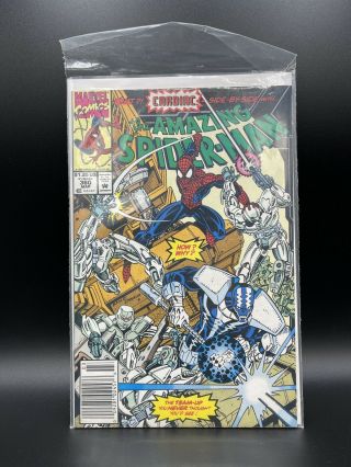 The Spider - Man 360 1st Cameo Appearance Carnage,  Newsstand Variant