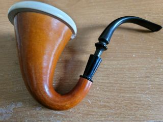 Calabash Gourd Meerschaum Bowl Sherlock Holmes Pipe 2
