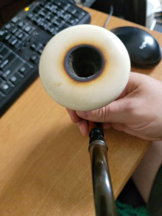 Calabash Gourd Meerschaum Bowl Sherlock Holmes Pipe 3