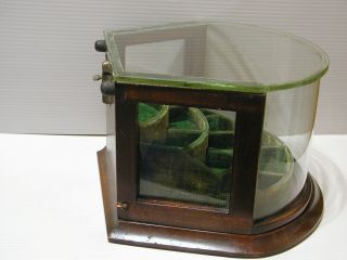 Vintage Wood and Glass Counter Display Case 4