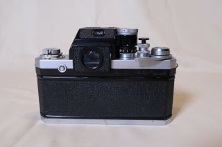 Nikon F VINTAGE 35mm FILM Camera,  Vivitar Wide Angle Lens 1:3.  8 20mm BUNDLE 5