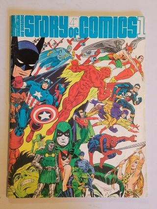 The Jim Steranko History Of Comics 1 1970 Early Batman Captain America