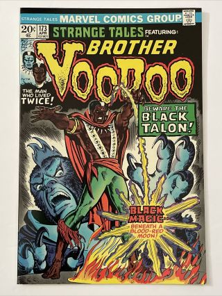 Strange Tales 173 Vf,  Brother Voodoo 1st Black Talon Marvel Comics 1974