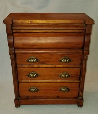 19th Century Country Victorian Pine Child 