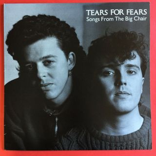 Tears For Fears Songs From The Big Chair Lp 1985