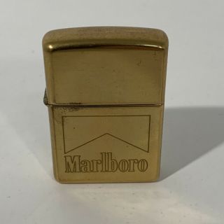 Vintage Marlboro Brass Zippo Lighter From 1997 Xiii