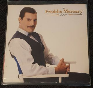 Freddie Mercury - The Freddie Mercury Album - Black Vinyl Lp - Vg,