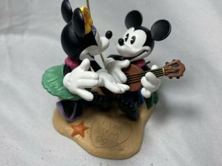 Hallmark Keepsake Ornament Walt Disney’s Mickey And Minnie In Paradise
