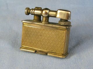 Antique Dunhill Parker Beacon Art Deco Pocket Lighter English Vintage Smoking
