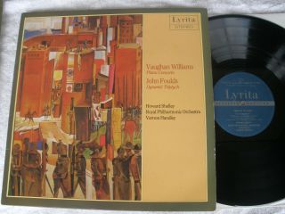 Lyrita Srcs 130 Vaughan - Williams Piano Concerto Etc.  Tas Nimbus Great Sound