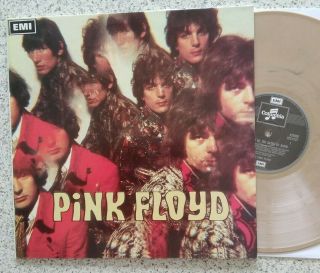 Pink Floyd Stereo Lp - Piper At The Gates Of Dawn - Gold Colour Vinyl Near