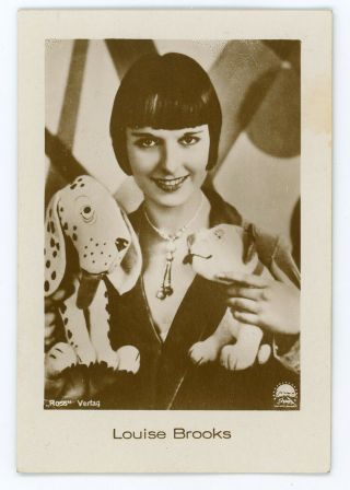 1920s German Cigarette Card Iconic Silent Film Flapper Louise Brooks