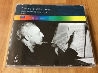Stokowski Decca Recordings Masters Volume 2,  6 Cd Box Set Nm