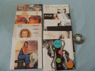 13 X 7 " Single Kylie Minogue The Locomotion Word Is Out Shocked.  | - To Ex